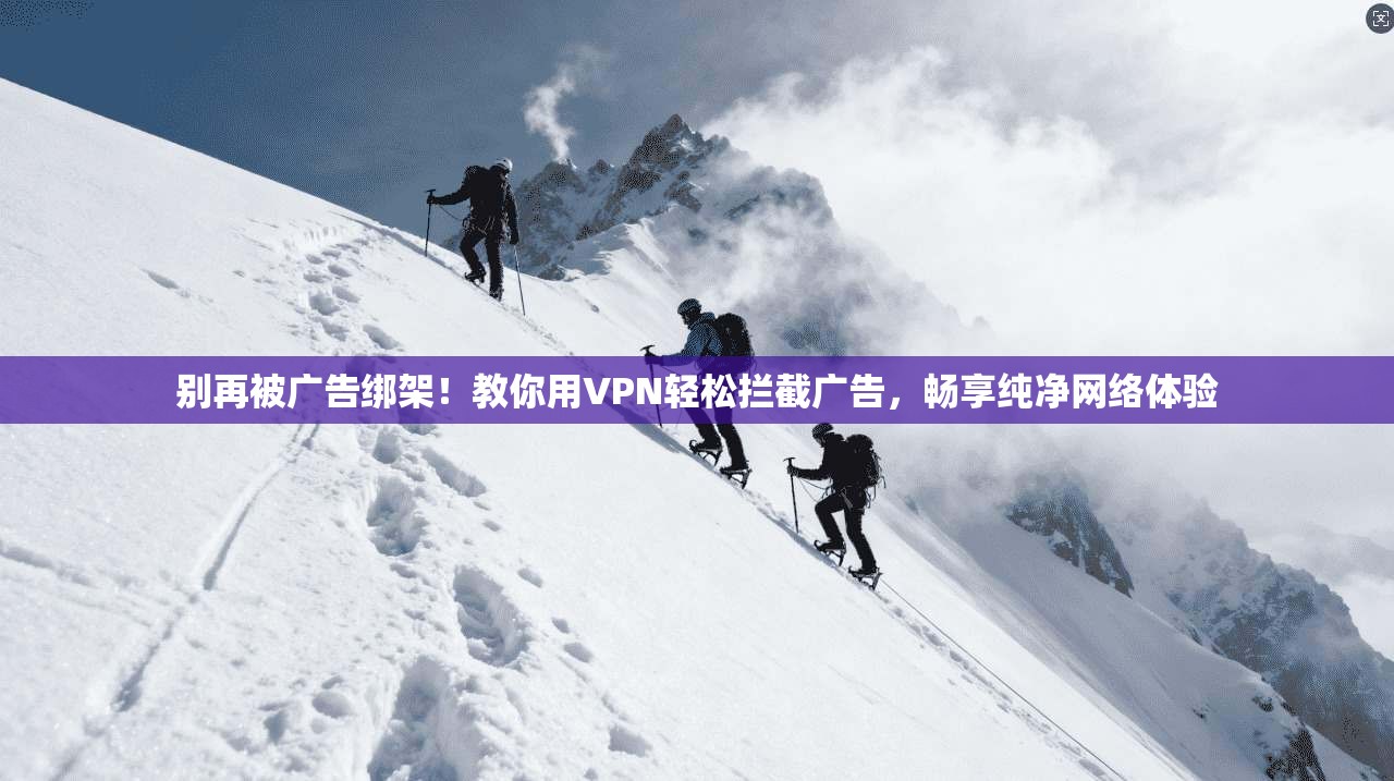 别再被广告绑架！教你用VPN轻松拦截广告，畅享纯净网络体验