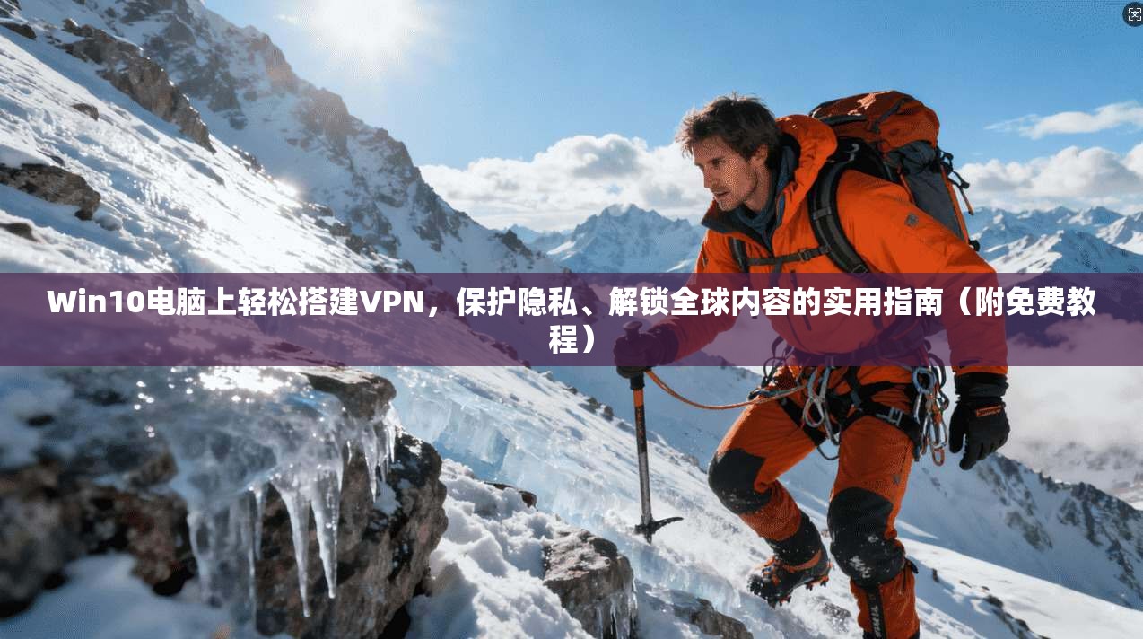 Win10电脑上轻松搭建VPN，保护隐私、解锁全球内容的实用指南（附免费教程）