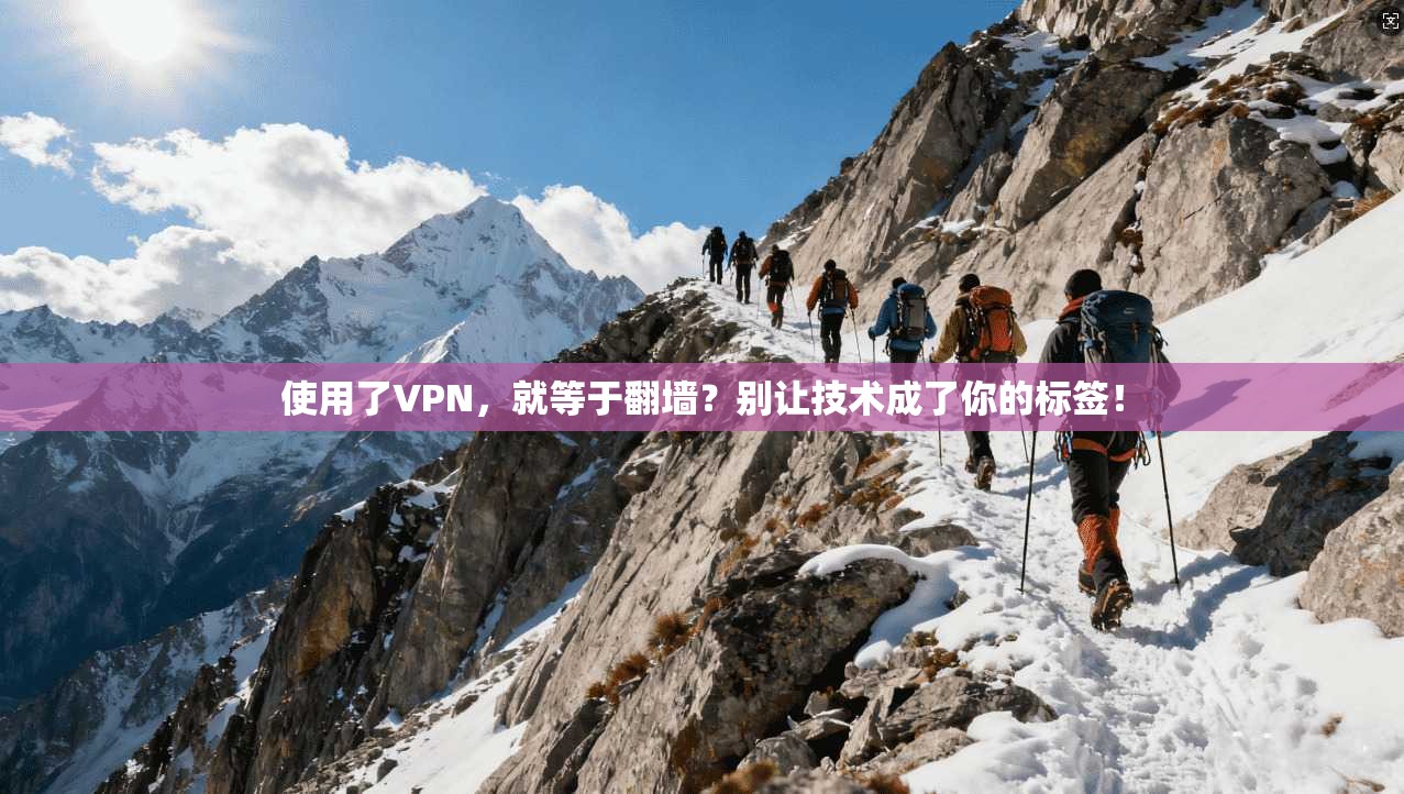 使用了VPN，就等于翻墙？别让技术成了你的标签！