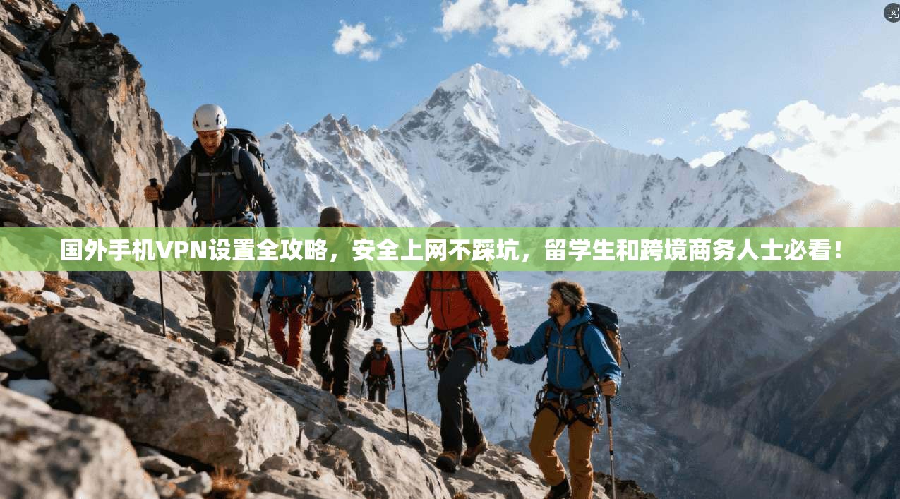 国外手机VPN设置全攻略，安全上网不踩坑，留学生和跨境商务人士必看！