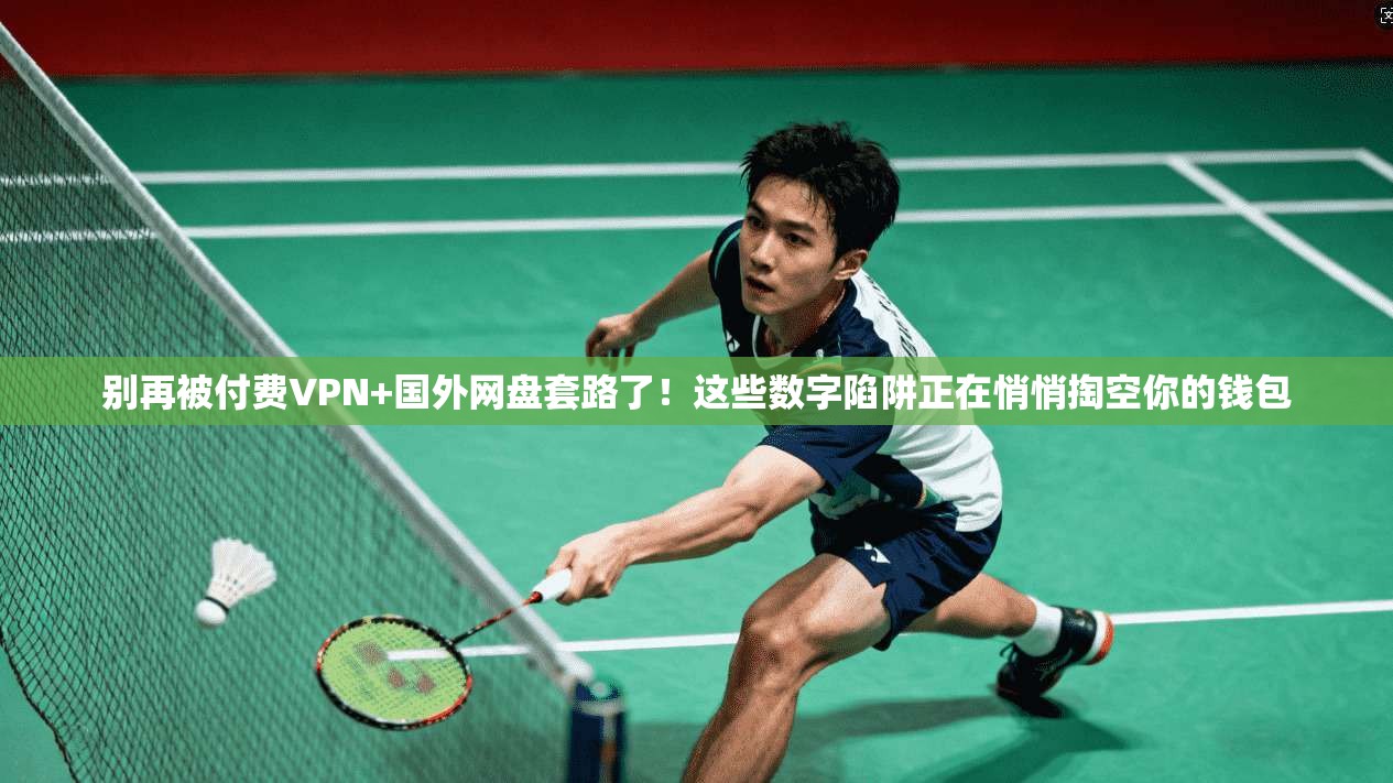 别再被付费VPN+国外网盘套路了！这些数字陷阱正在悄悄掏空你的钱包