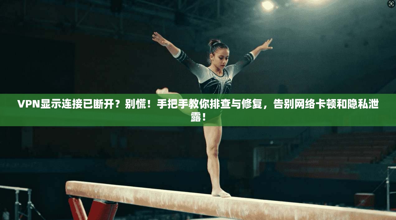 VPN显示连接已断开？别慌！手把手教你排查与修复，告别网络卡顿和隐私泄露！