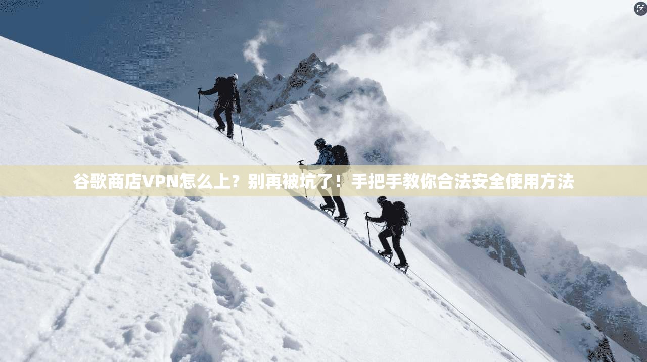 谷歌商店VPN怎么上?别再被坑了!手把手教你合法安全使用方法