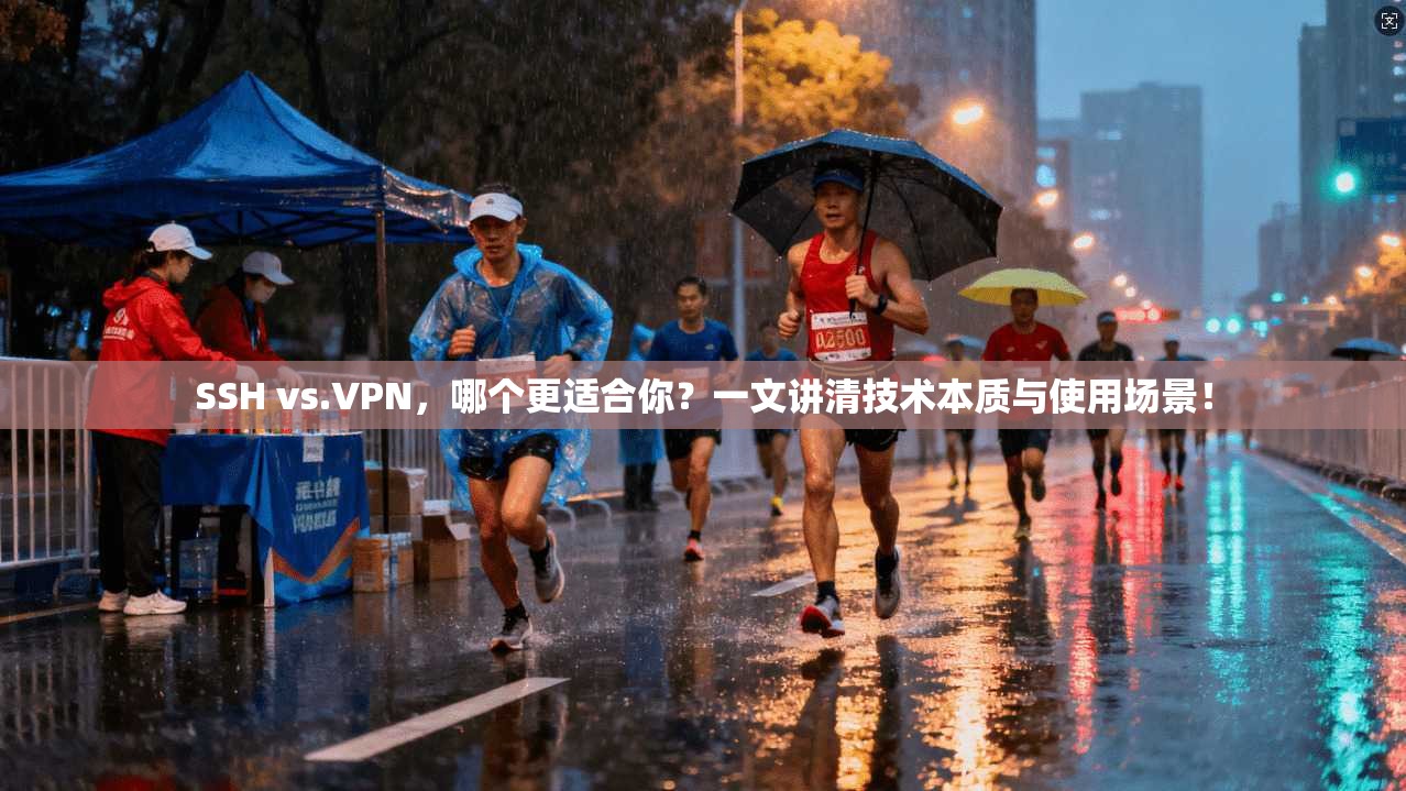 SSH vs.VPN，哪个更适合你？一文讲清技术本质与使用场景！