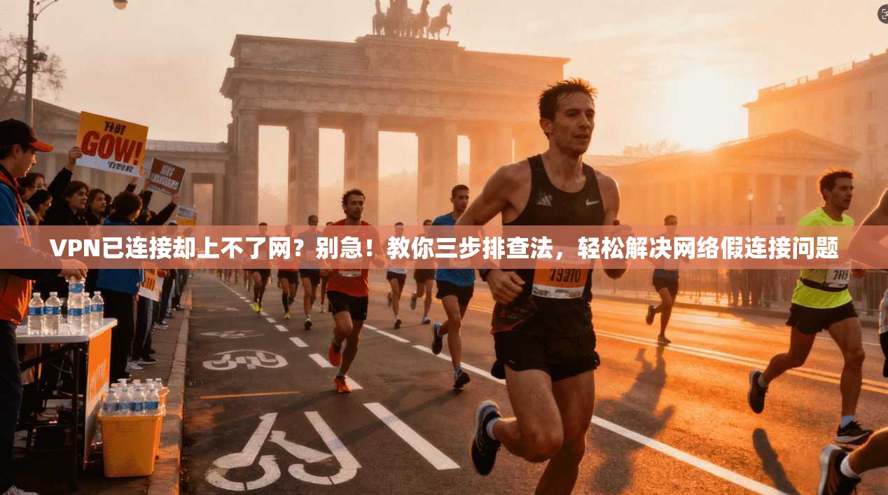 VPN已连接却上不了网？别急！教你三步排查法，轻松解决网络假连接问题