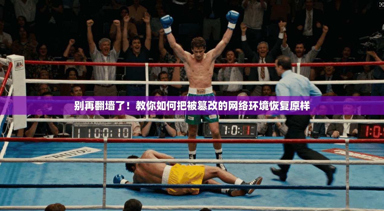 别再翻墙了！教你如何把被篡改的网络环境恢复原样