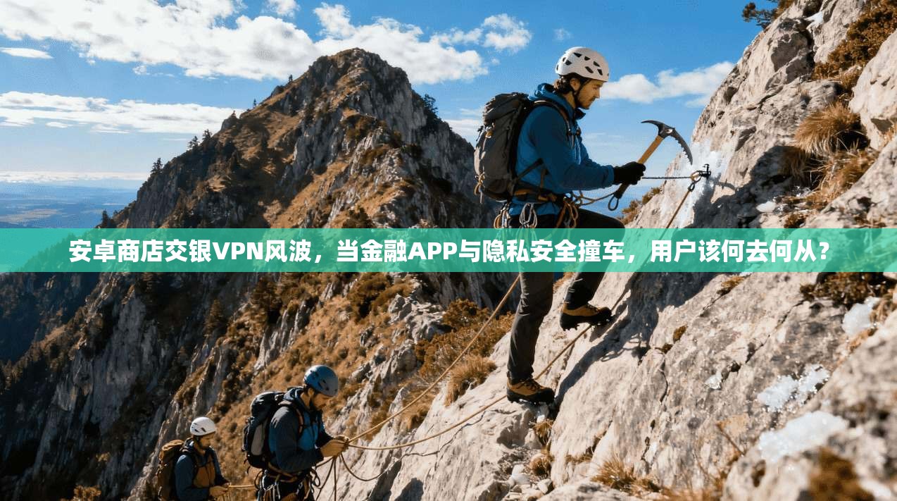 安卓商店交银VPN风波，当金融APP与隐私安全撞车，用户该何去何从？