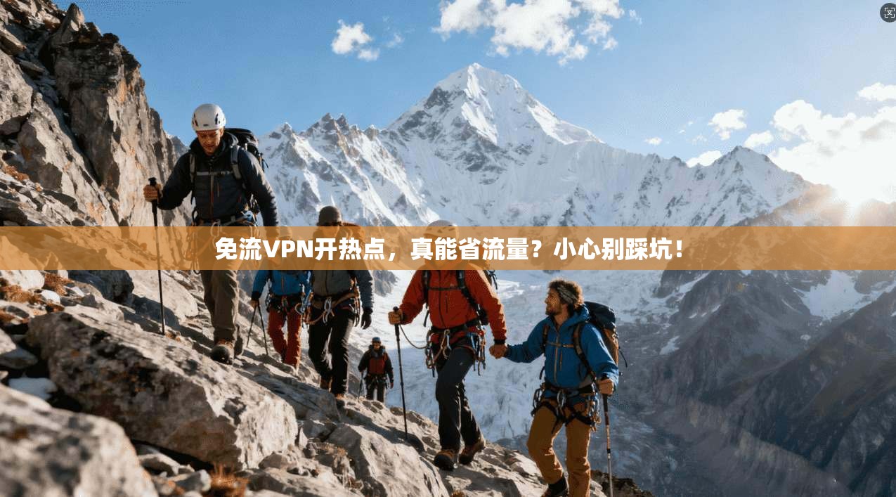 免流VPN开热点，真能省流量？小心别踩坑！