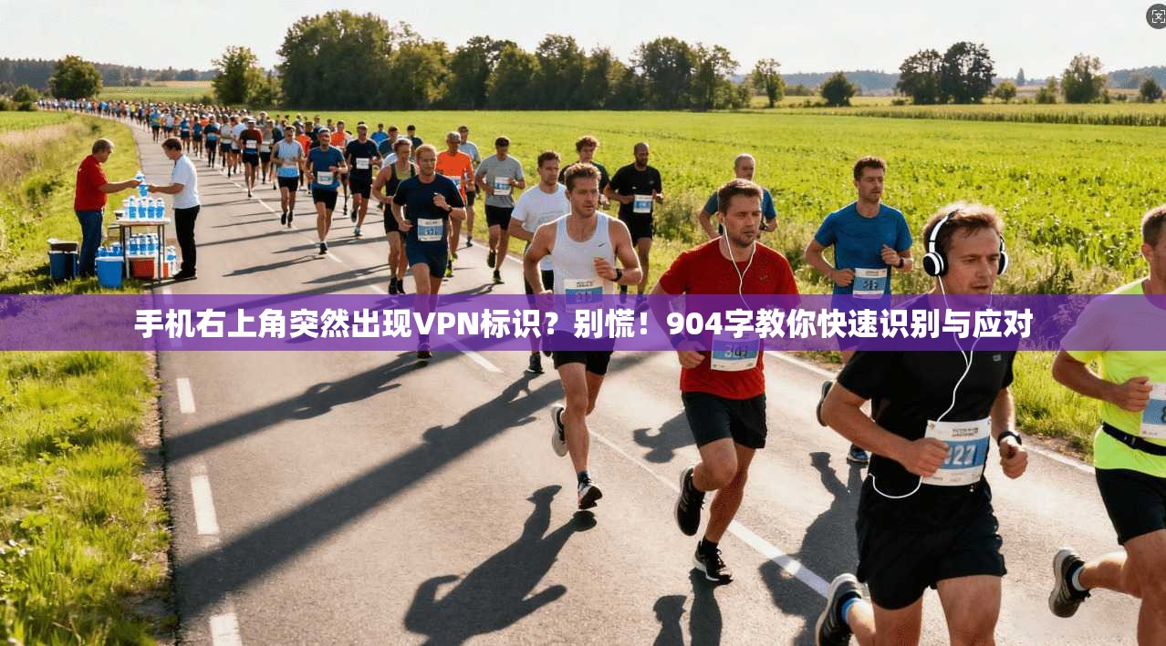 手机右上角突然出现VPN标识？别慌！904字教你快速识别与应对