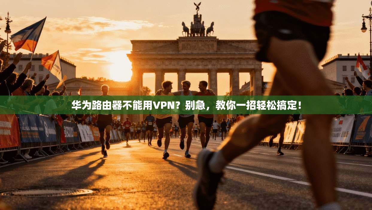 华为路由器不能用VPN？别急，教你一招轻松搞定！