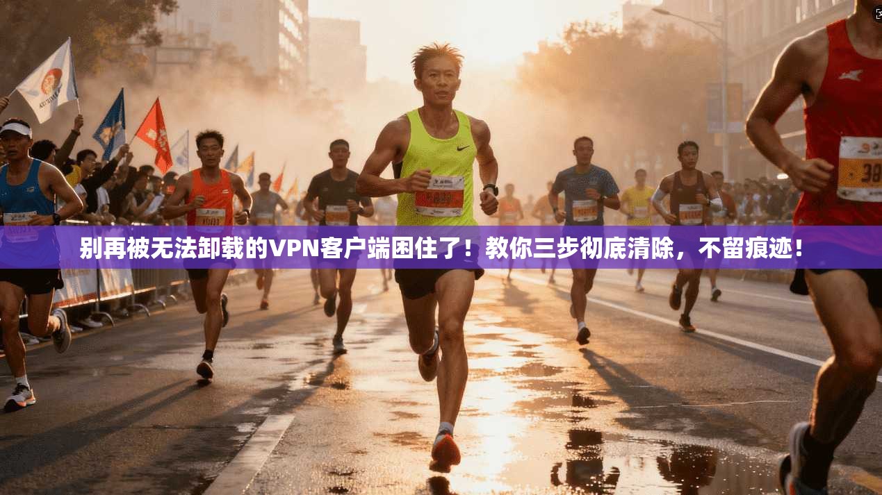 别再被无法卸载的VPN客户端困住了！教你三步彻底清除，不留痕迹！