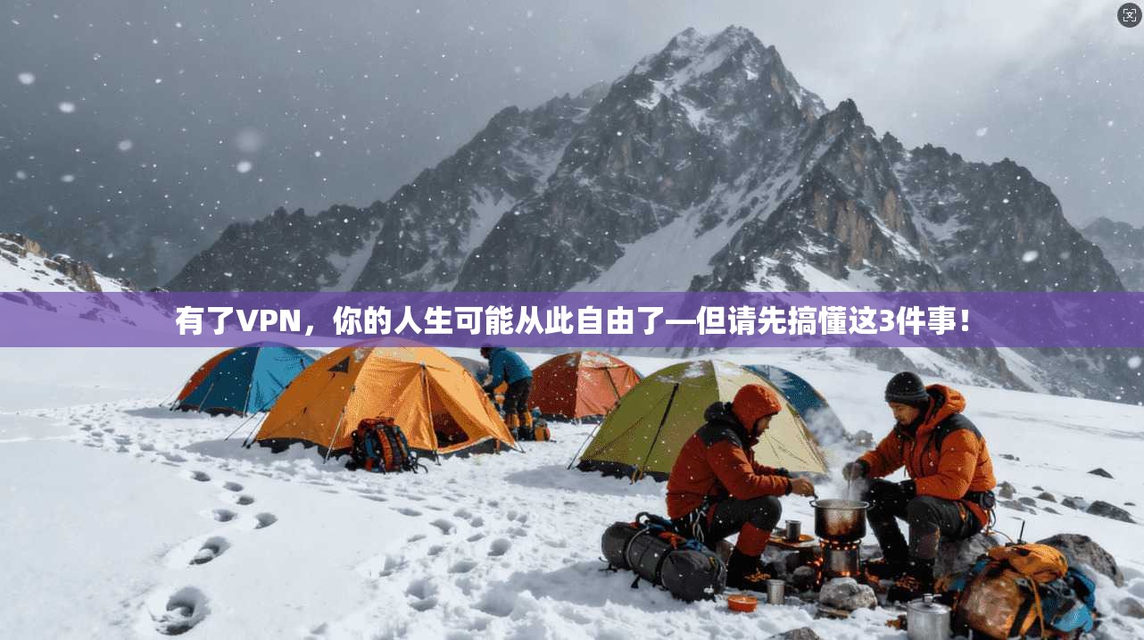 有了VPN，你的人生可能从此自由了—但请先搞懂这3件事！
