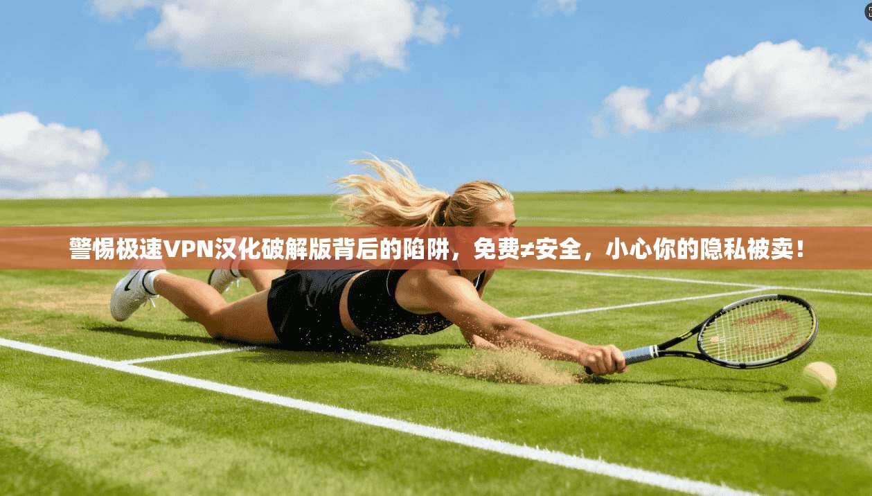 警惕极速VPN汉化破解版背后的陷阱,免费≠安全,小心你的隐私被卖!