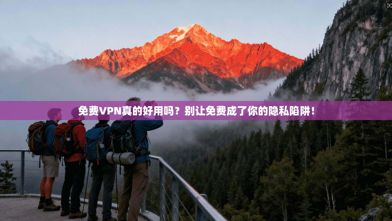 免费VPN真的好用吗？别让免费成了你的隐私陷阱！