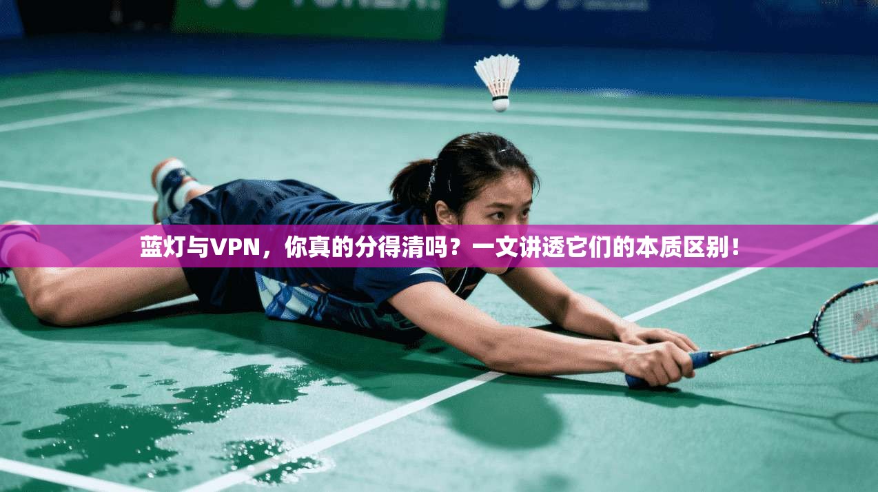 蓝灯与VPN，你真的分得清吗？一文讲透它们的本质区别！