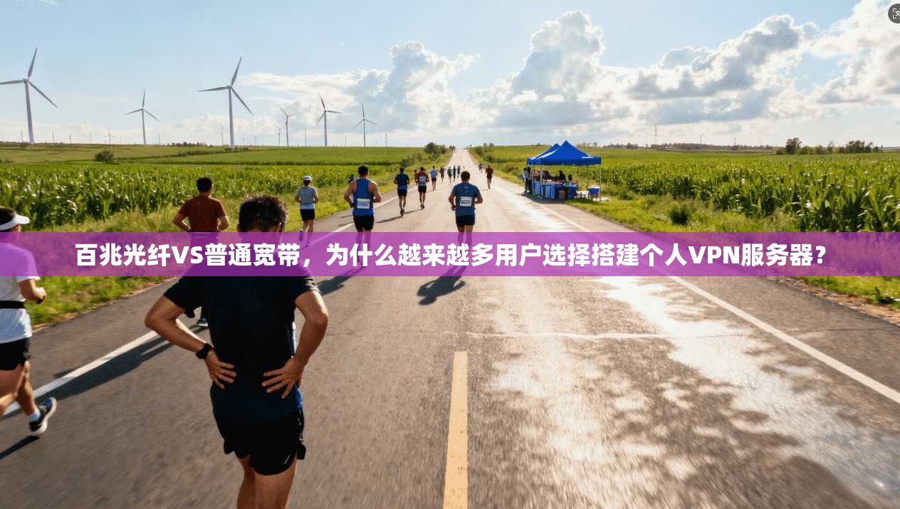 百兆光纤VS普通宽带，为什么越来越多用户选择搭建个人VPN服务器？