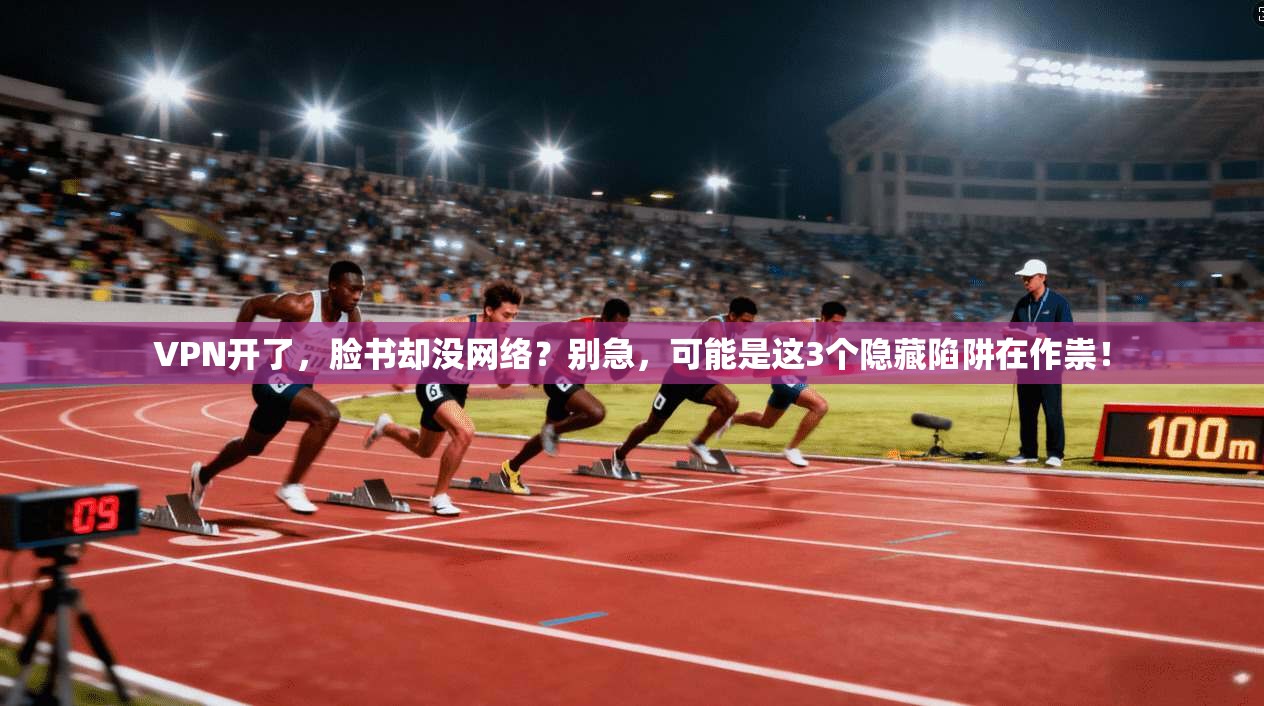 VPN开了，脸书却没网络？别急，可能是这3个隐藏陷阱在作祟！