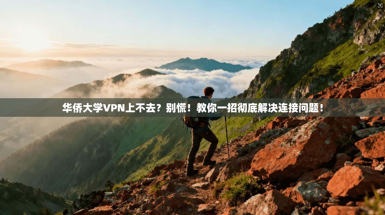 华侨大学VPN上不去？别慌！教你一招彻底解决连接问题！