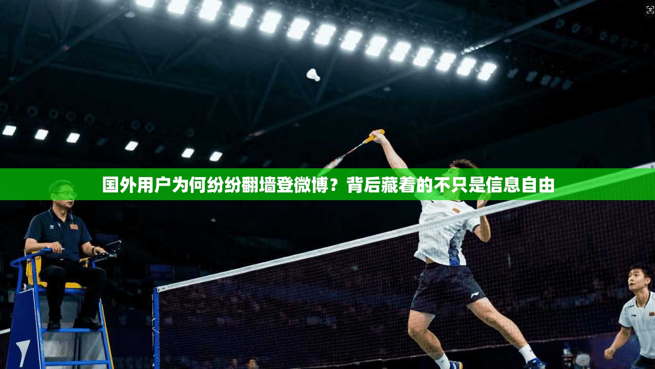 国外用户为何纷纷翻墙登微博？背后藏着的不只是信息自由