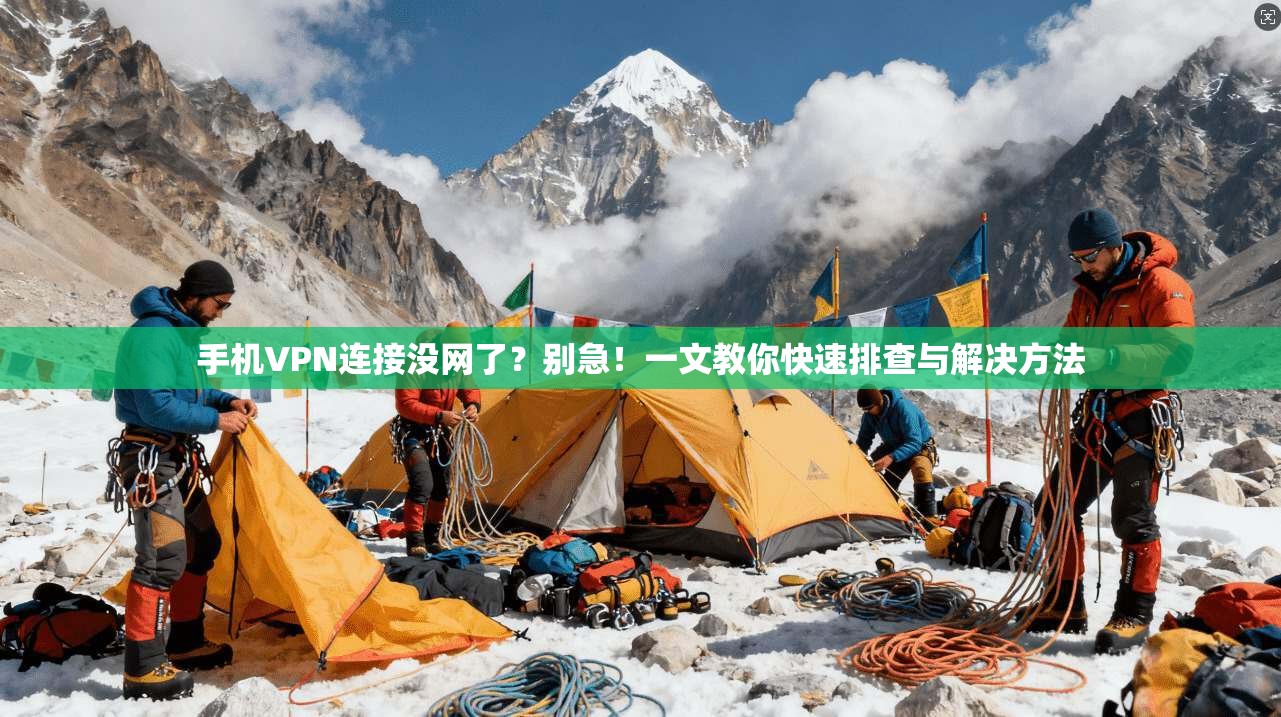 手机VPN连接没网了？别急！一文教你快速排查与解决方法
