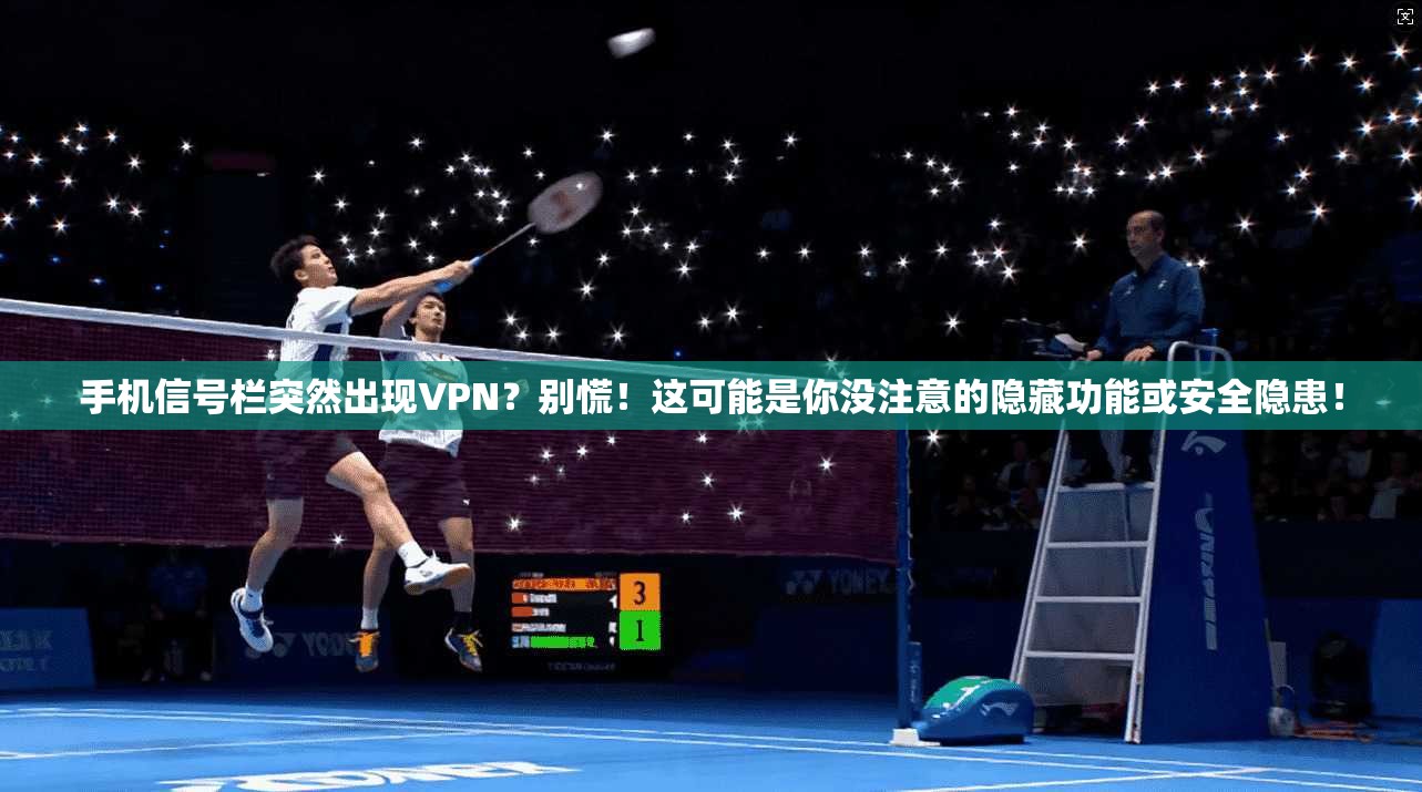 手机信号栏突然出现VPN?别慌!这可能是你没注意的隐藏功能或安全隐患!