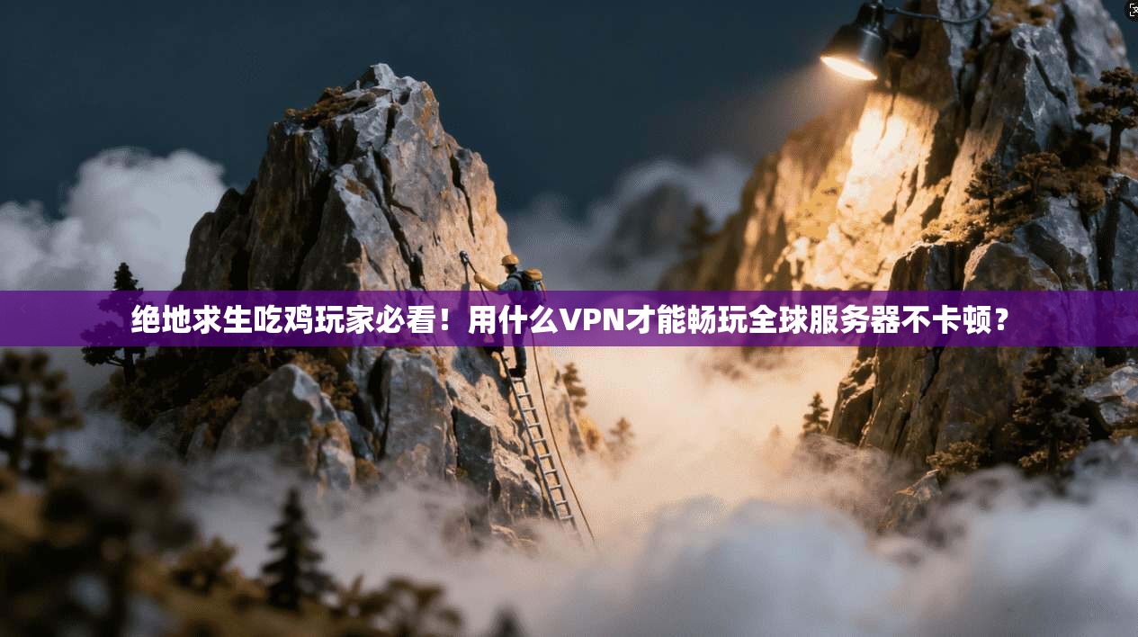 绝地求生吃鸡玩家必看！用什么VPN才能畅玩全球服务器不卡顿？