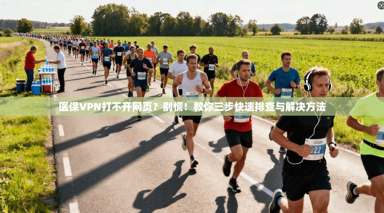 医保VPN打不开网页？别慌！教你三步快速排查与解决方法