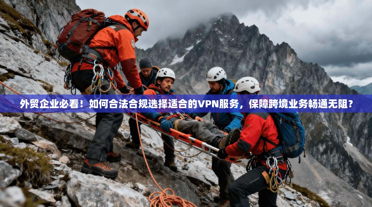 外贸企业必看！如何合法合规选择适合的VPN服务，保障跨境业务畅通无阻？