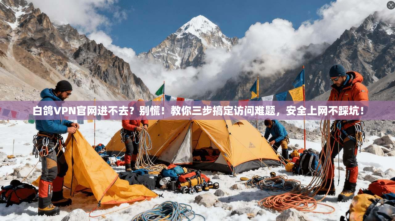 白鸽VPN官网进不去？别慌！教你三步搞定访问难题，安全上网不踩坑！