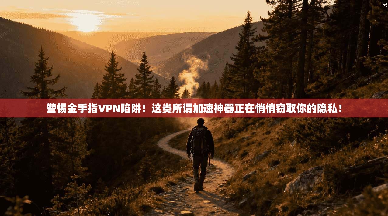 警惕金手指VPN陷阱！这类所谓加速神器正在悄悄窃取你的隐私！