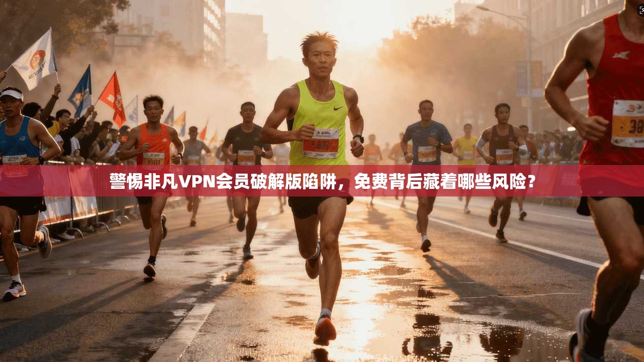 警惕非凡VPN会员破解版陷阱,免费背后藏着哪些风险?
