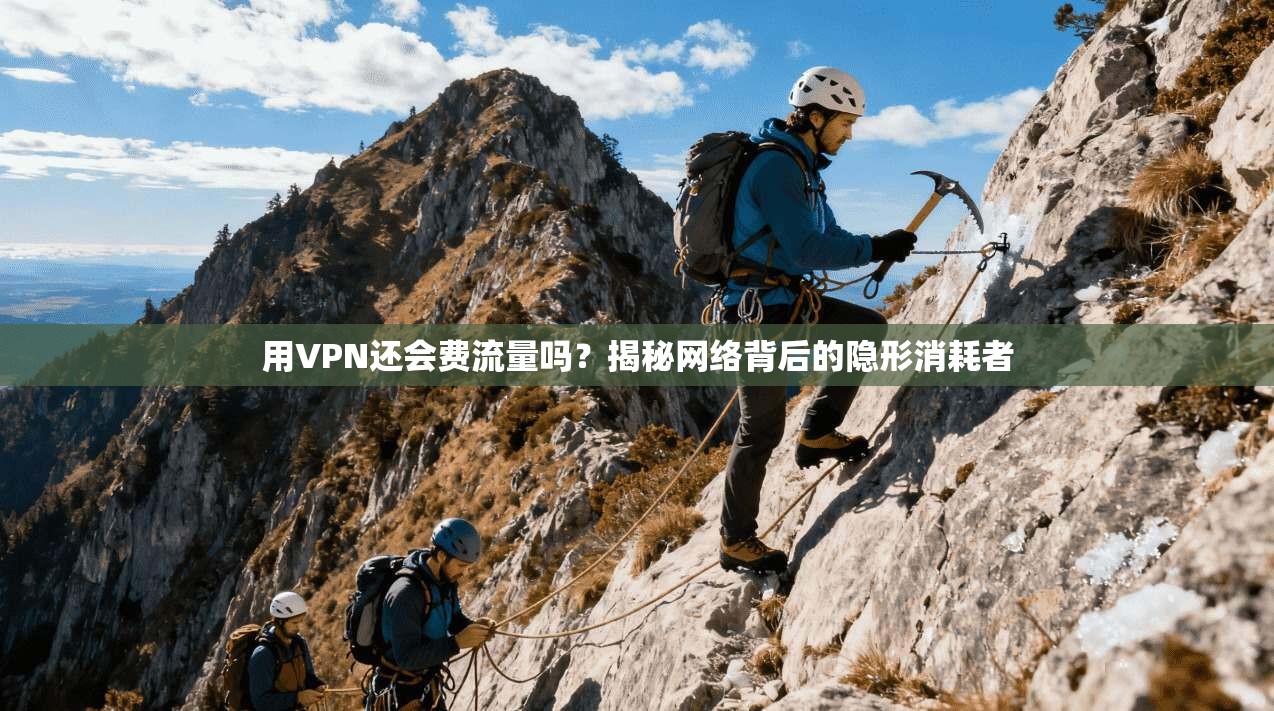 用VPN还会费流量吗？揭秘网络背后的隐形消耗者