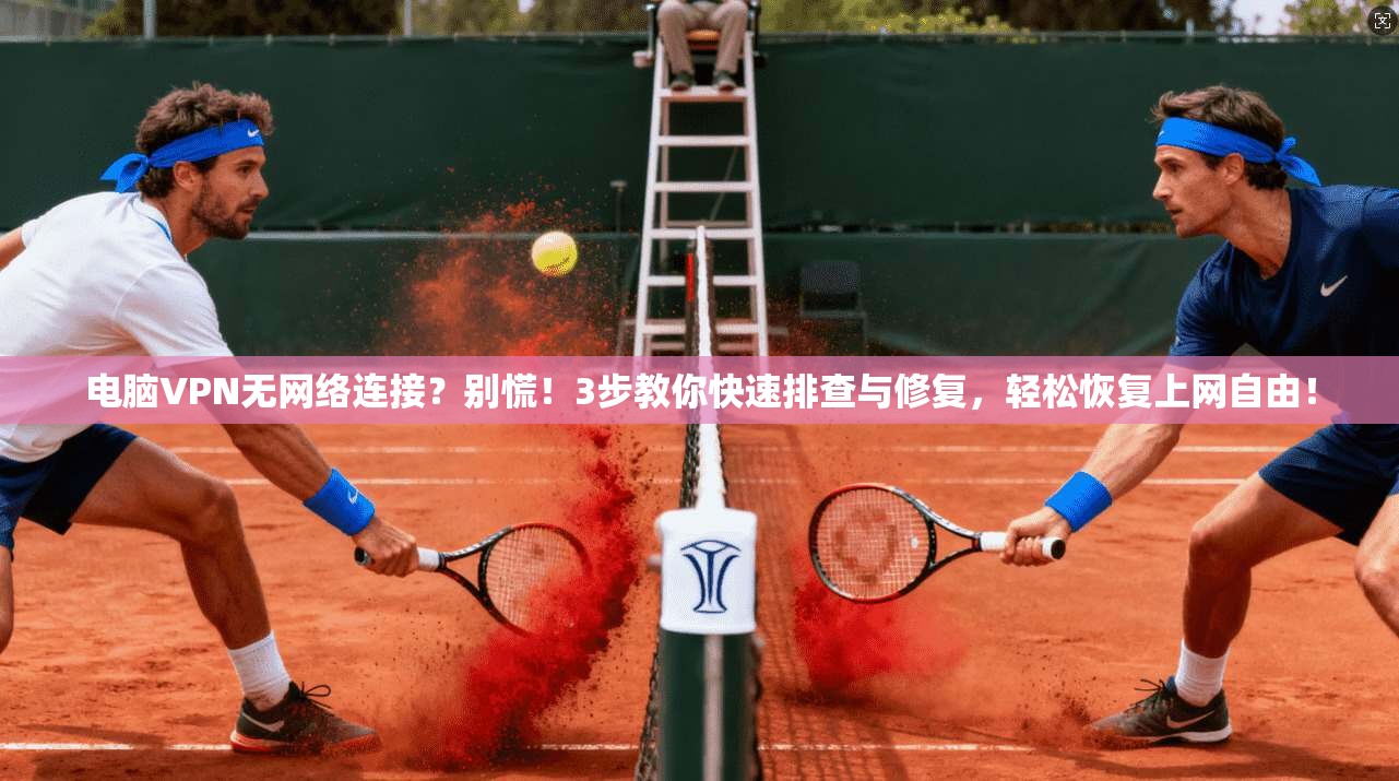 电脑VPN无网络连接?别慌!3步教你快速排查与修复,轻松恢复上网自由!