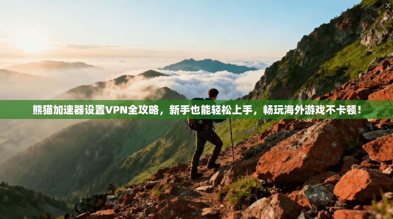 熊猫加速器设置VPN全攻略,新手也能轻松上手,畅玩海外游戏不卡顿!