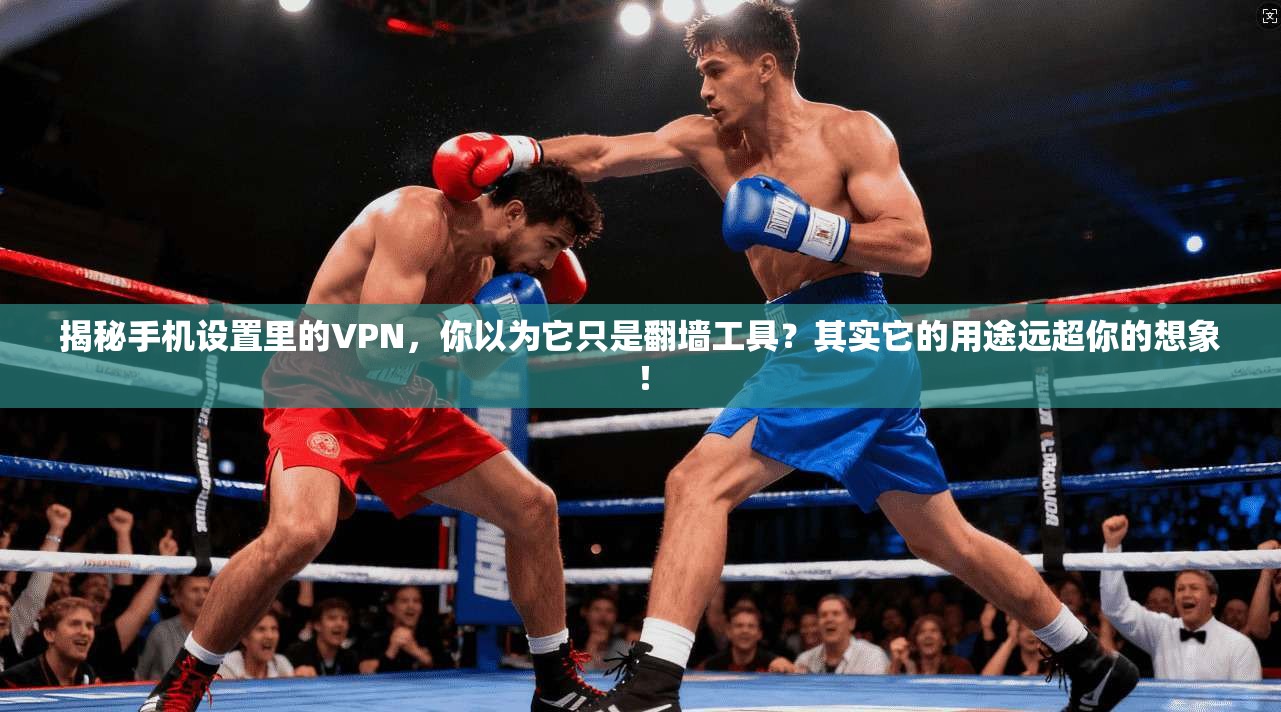 揭秘手机设置里的VPN，你以为它只是翻墙工具？其实它的用途远超你的想象！