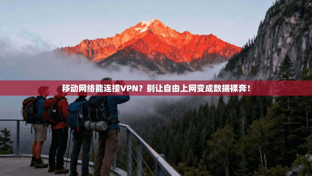 移动网络能连接VPN？别让自由上网变成数据裸奔！