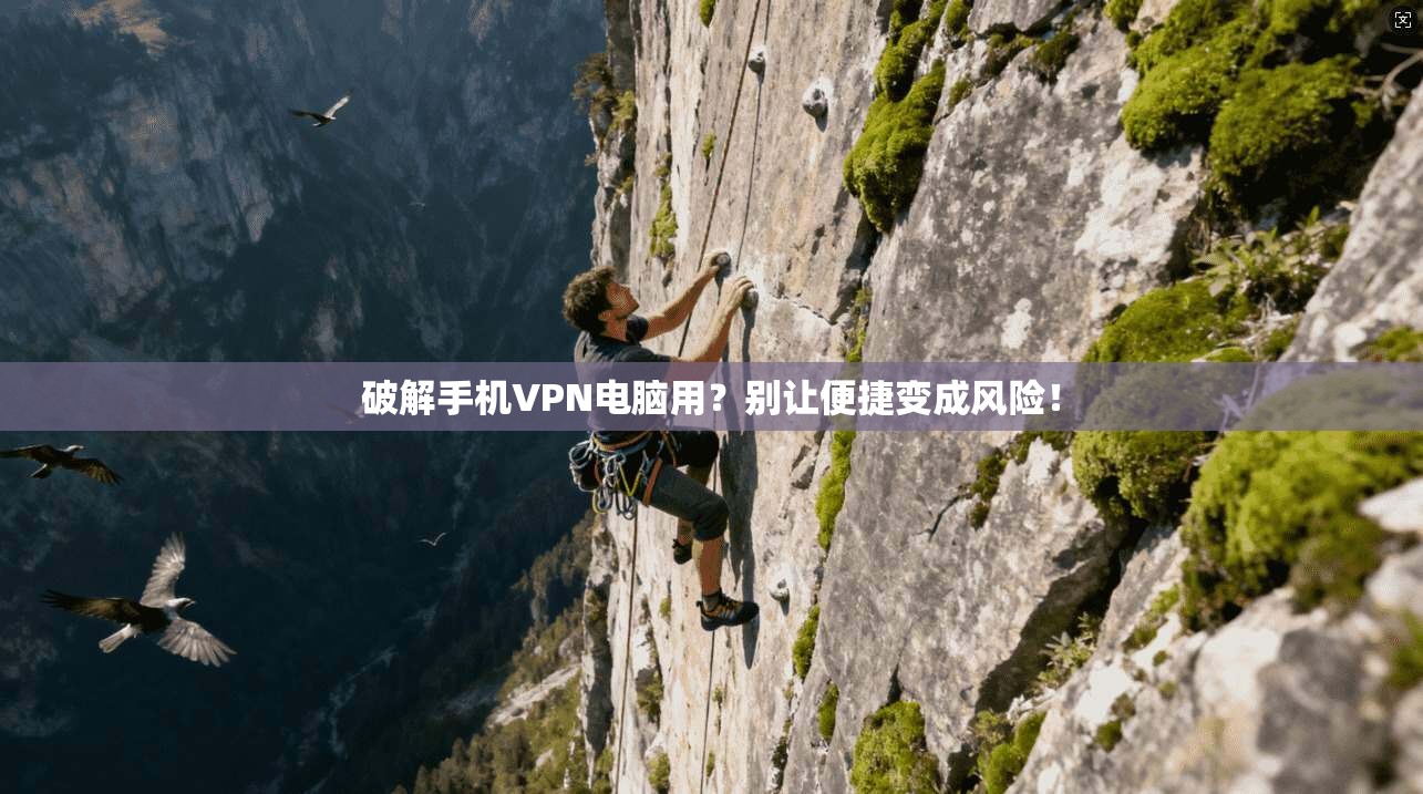 破解手机VPN电脑用?别让便捷变成风险!