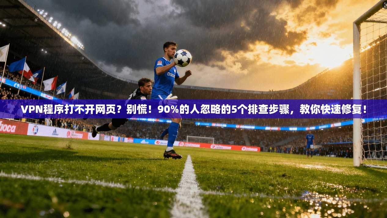 VPN程序打不开网页?别慌!90%的人忽略的5个排查步骤,教你快速修复!