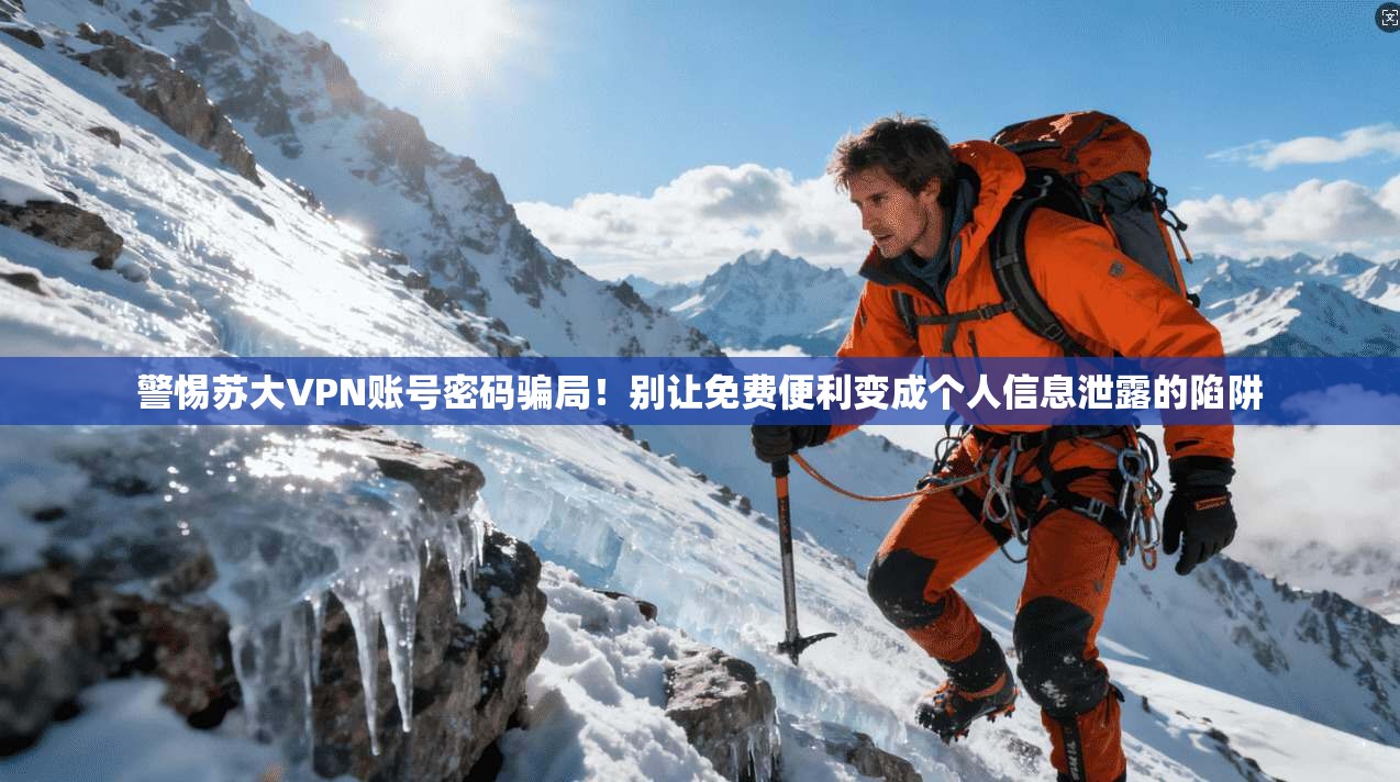 警惕苏大VPN账号密码骗局！别让免费便利变成个人信息泄露的陷阱
