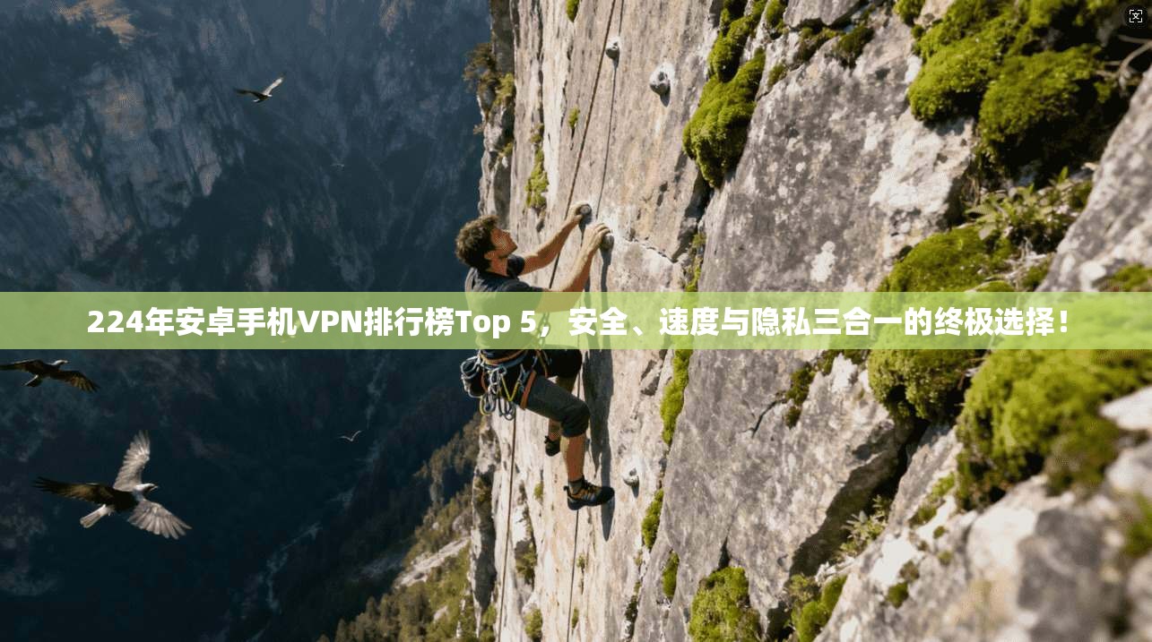 224年安卓手机VPN排行榜Top 5，安全、速度与隐私三合一的终极选择！