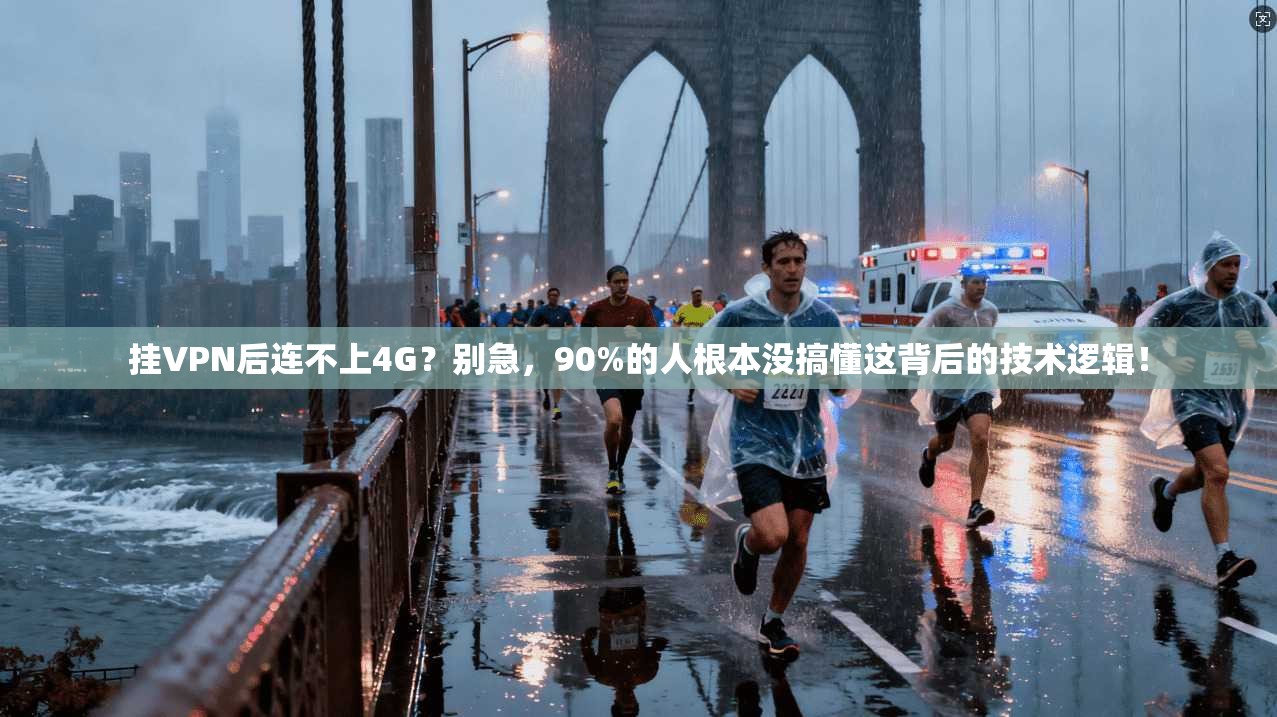挂VPN后连不上4G?别急,90%的人根本没搞懂这背后的技术逻辑!