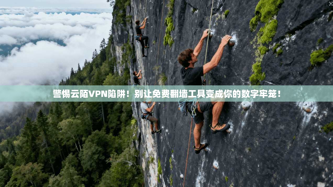 警惕云陌VPN陷阱！别让免费翻墙工具变成你的数字牢笼！