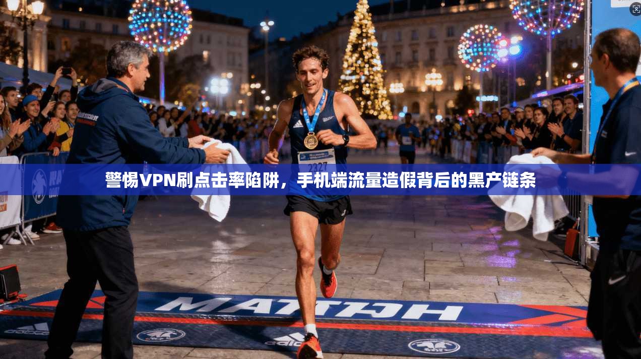 警惕VPN刷点击率陷阱,手机端流量造假背后的黑产链条