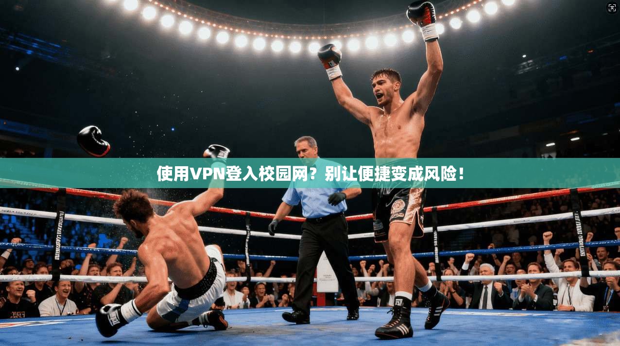 使用VPN登入校园网？别让便捷变成风险！