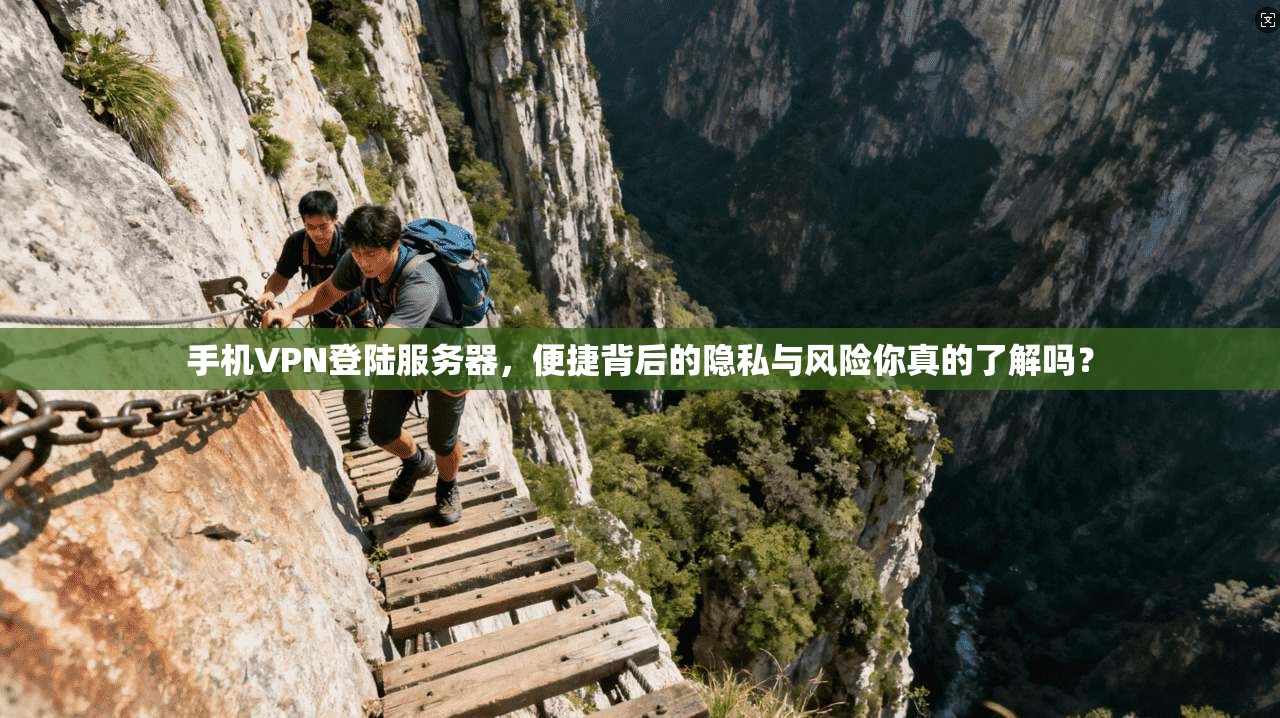 手机VPN登陆服务器，便捷背后的隐私与风险你真的了解吗？