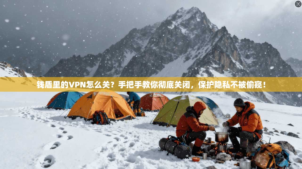 钱盾里的VPN怎么关？手把手教你彻底关闭，保护隐私不被偷窥！