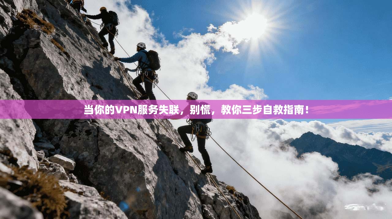 当你的VPN服务失联，别慌，教你三步自救指南！