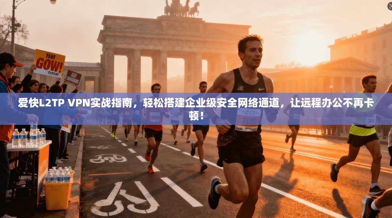 爱快L2TP VPN实战指南,轻松搭建企业级安全网络通道,让远程办公不再卡顿!
