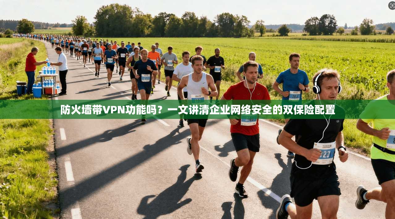 防火墙带VPN功能吗？一文讲清企业网络安全的双保险配置
