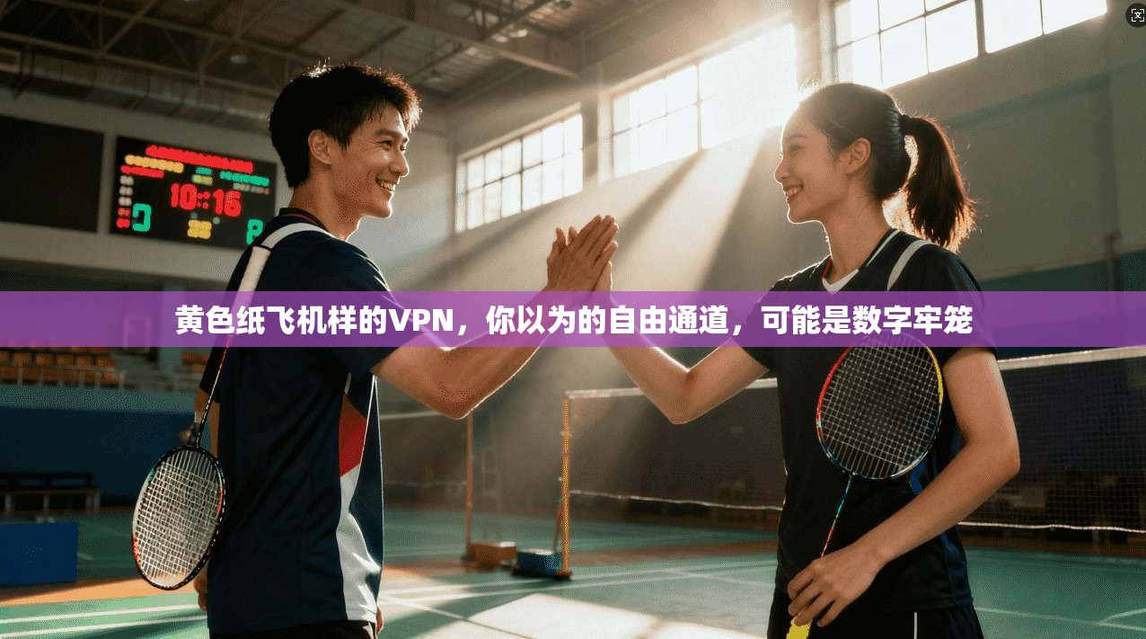 黄色纸飞机样的VPN，你以为的自由通道，可能是数字牢笼